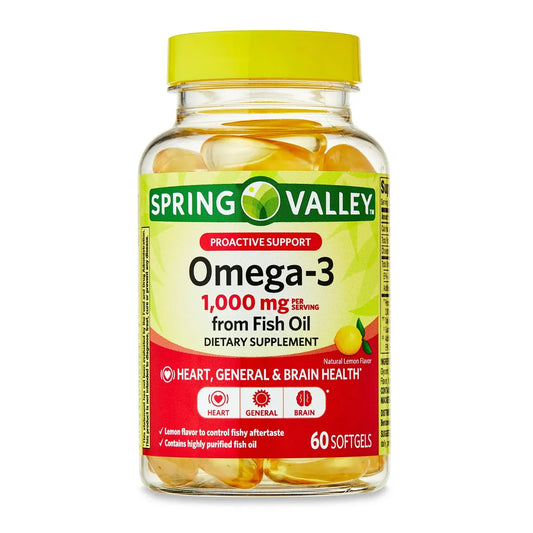 Spring Valley Omega 3 1000mg 60 viên