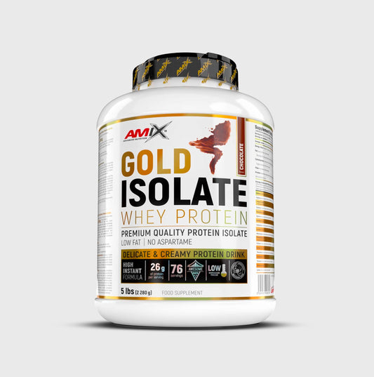 Amix Gold Isolate Whey Protein 5lbs (2.3kg)