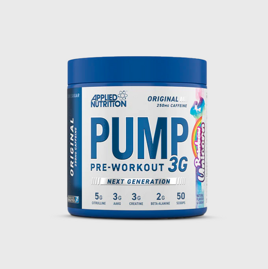 Applied PUMP 3G Caffein Free Pre-Workout (50 Scoops)