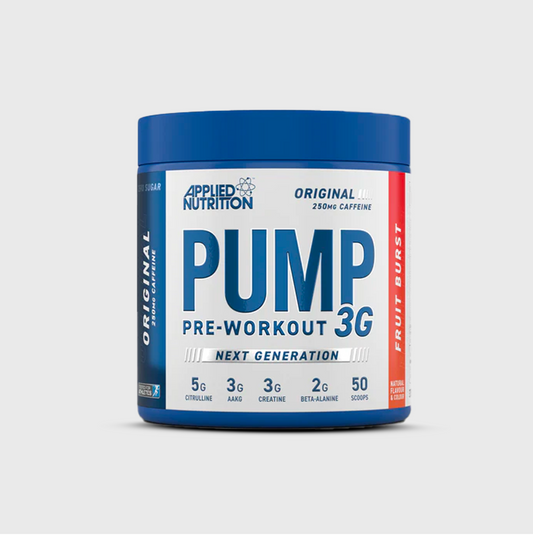 Applied PUMP 3G Caffein Free Pre-Workout (50 Scoops)