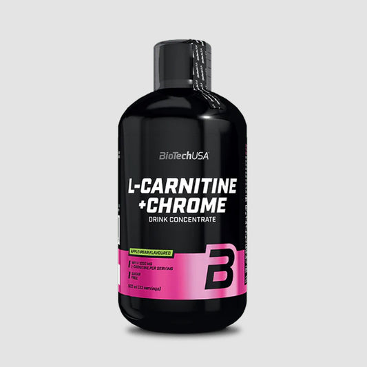 BioTechUSA L-Carnitine + Chrome 500ml, 33 Servings