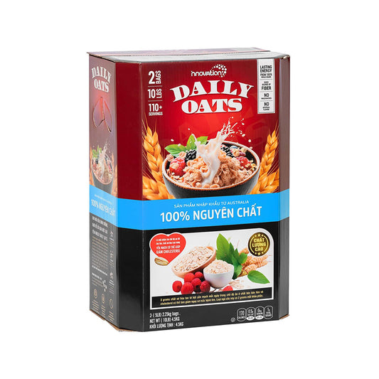 Yến Mạch Innovation Daily Oats Nguyên Chất, 10 Lbs (4.5 Kg)