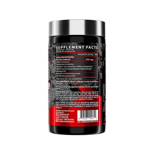 Lipo6 Black Ultra Concentrate 60 viên