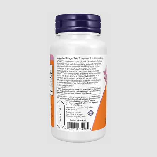 Now Glucosamine with MSM, 60 viên
