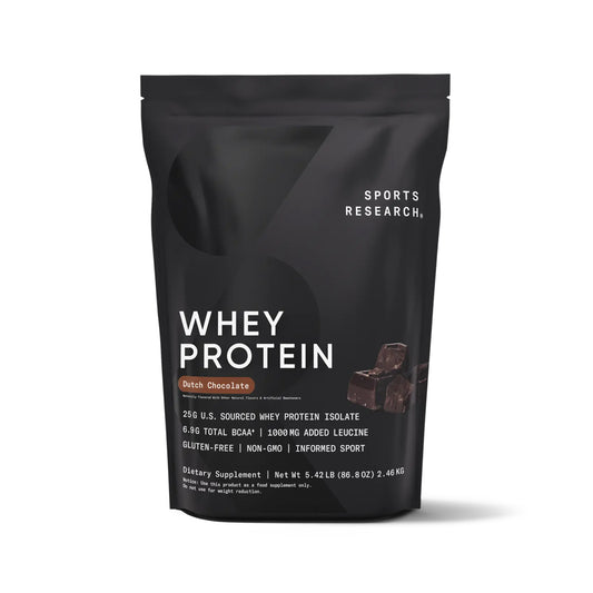 Sports Research Whey Protein Isolate, 5 lbs, 2.27 kg