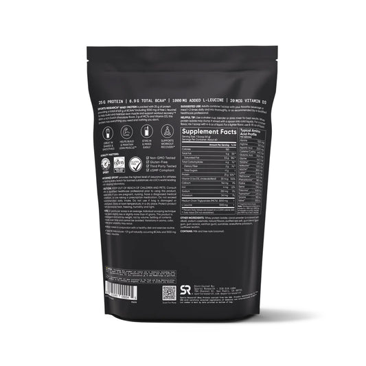 Sports Research Whey Protein Isolate, 5 lbs, 2.27 kg