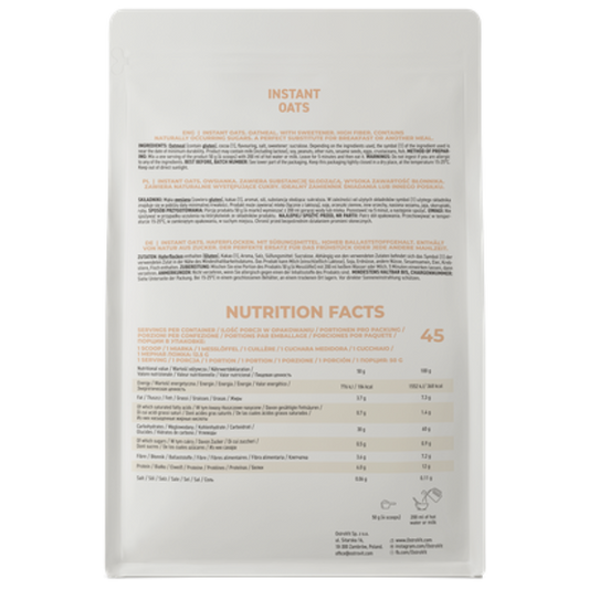 OSTROVIT INSTANT OAT FLAKES (2.3KG) - BỘT YẾN MẠCH UỐNG LIỀN TIỆN LỢI