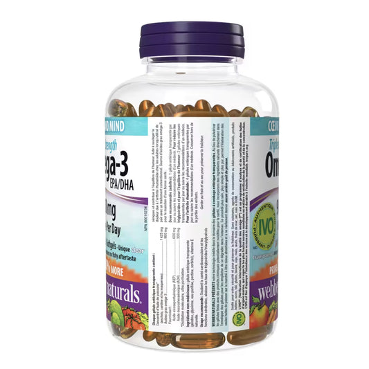 Webber Triple Strength Omega 3 900mg 120 vên