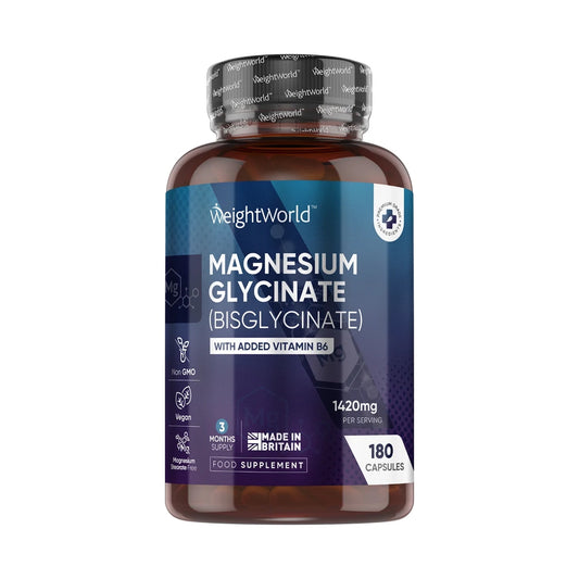 Weightworld Magnesium + Vitamin B6, 180 viên