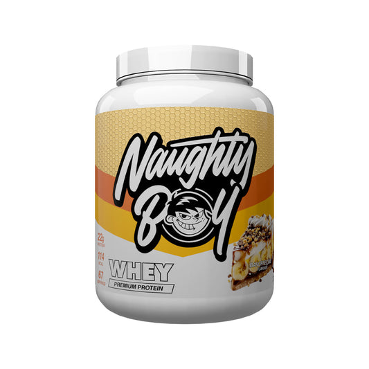 Naughty Boy Advanced Whey 2010g vị Banoffee Pie - 21g đạm mỗi muỗng 30g