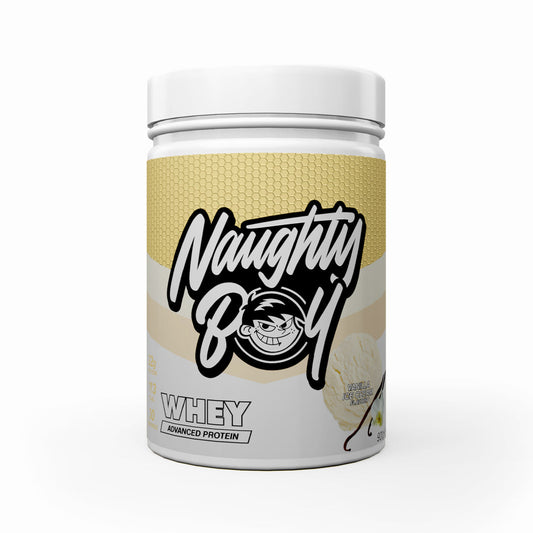Naughty Boy Advanced Whey 900g vị Vanilla Ice Cream