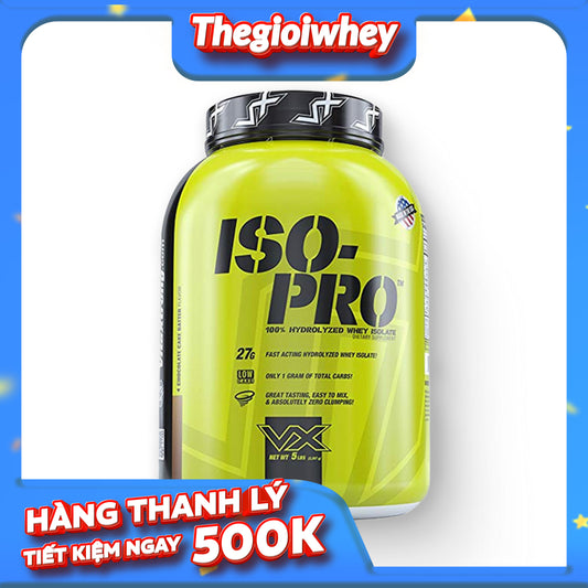 Vitaxtrong Iso Pro 5lbs (2.3kg) - Thanh lý Date 7/2027