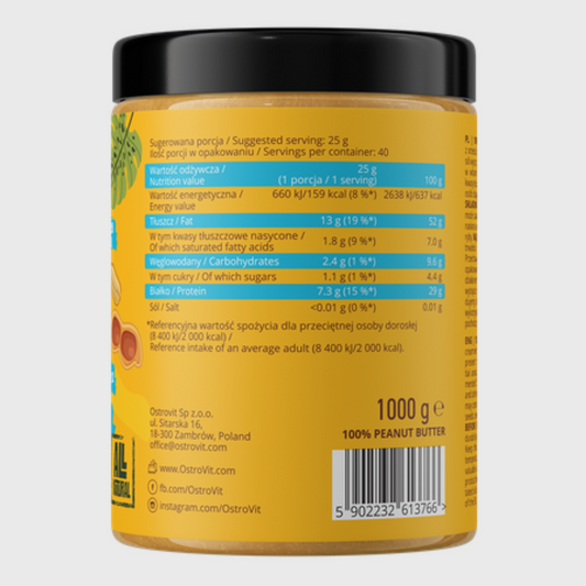 Bơ Đậu Phộng Ostrovit (1KG)