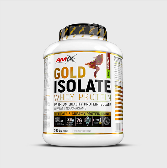 Amix Gold Isolate Whey Protein 5lbs (2.3kg)