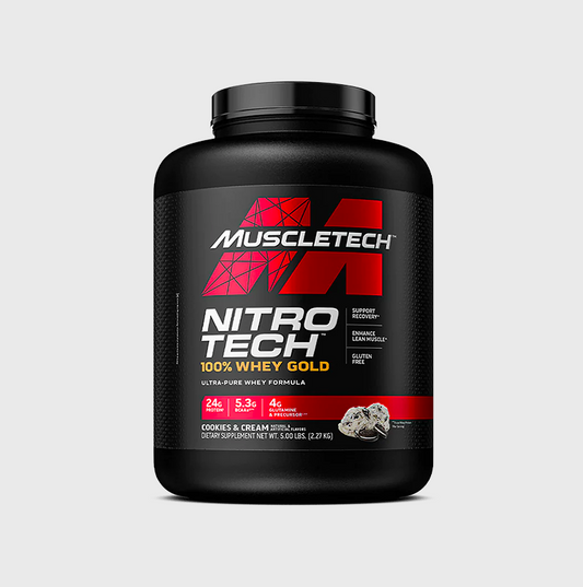 MuscleTech NitroTech 100% Whey Gold 5lbs (2.3kg)
