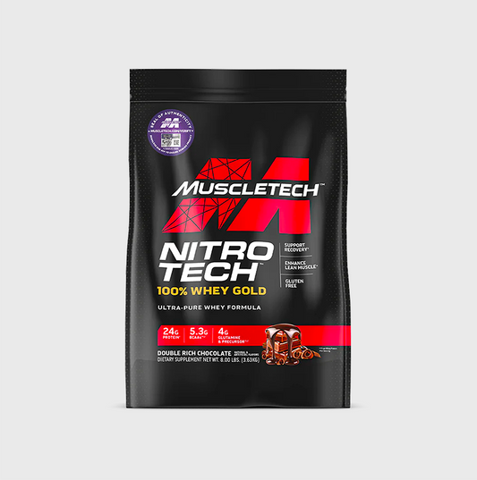MuscleTech NitroTech 100% Whey Gold 8lbs (3.6kg)