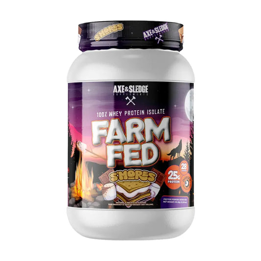 Axe & Sledge Farm Fed 100% Whey Protein Isolate 918g, 28 Servings