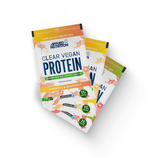 Combo 3 Sample Applied Nutrition Clear Vegan Protein 15g