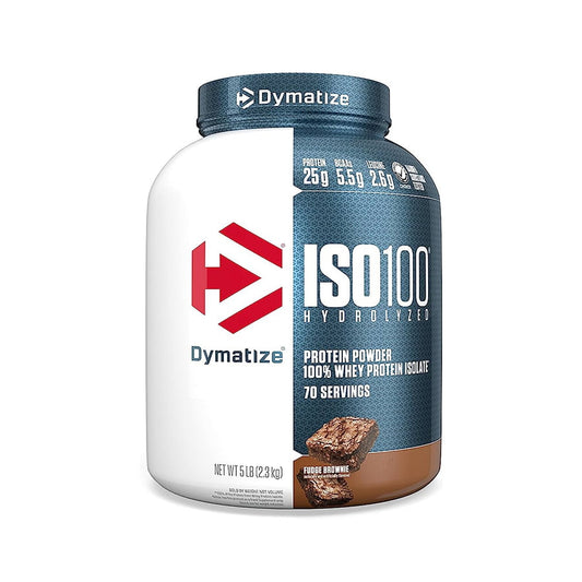 Dymatize ISO 100 5lbs vị Fudge Brownie — 70 servings