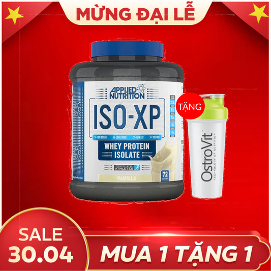Applied Nutrition ISO XP 4lbs (1.8kg) Tặng Shaker 700ml (Mua 1 Tặng 1)