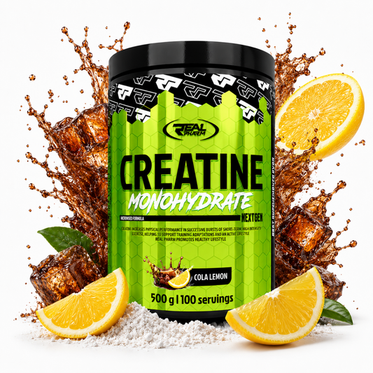 Real Pharm Creatine 500g vị Cola Lemon