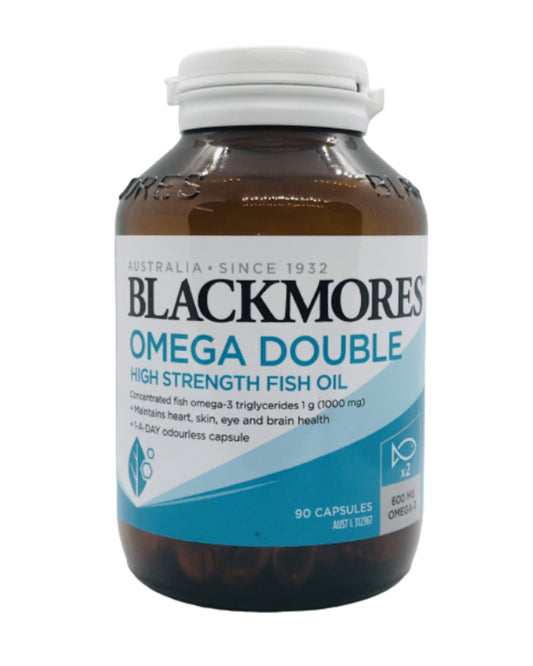 Omega Double High Strength Fish Oil 90 Viên