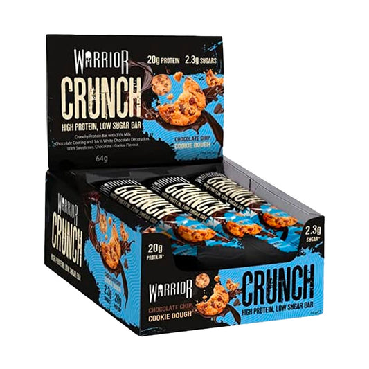 Warrior CRUNCH Protein Bar - 12 Bars