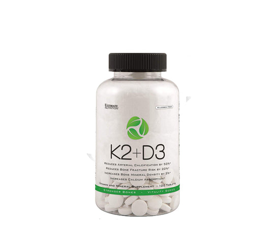 Ultimate Vitamin D3 + K2 MK7 120 viên