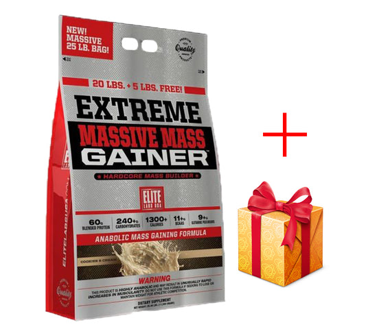 Elite Extreme Massive Mass Gainer 25Lbs