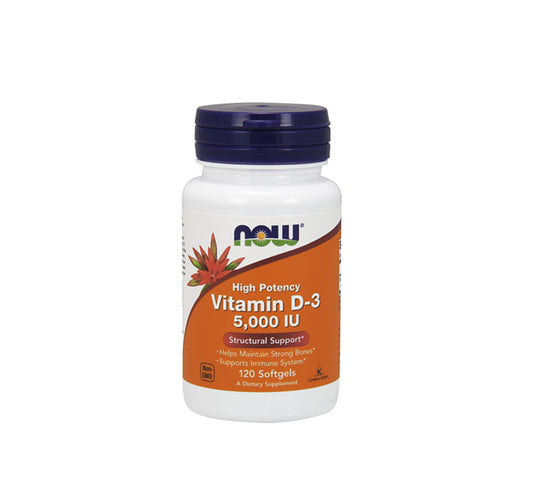 NOW Vitamin D3 5000 IU - 120v