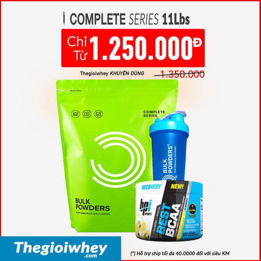 Bơ Đậu Phộng Bulk Powders (1Kg)